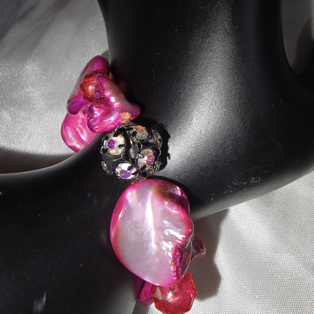 Pink Shell Bracelet